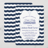 Erste Heilige Kommune der Nautischen Marine Einladung (Vorne/Hinten)