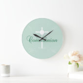 Erste heilige Kommune, Drehbuch in Soft Green Große Wanduhr (Zuhause)