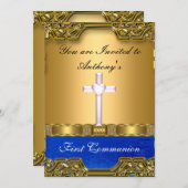 Erste Heilige Kommune Einladung (Vorne/Hinten)