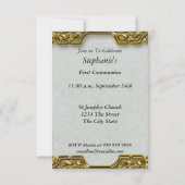 Erste Heilige Kommune Einladung (Rückseite)