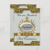 Erste Heilige Kommune Einladung (Vorne/Hinten)