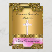 Erste Heilige Kommune Einladung (Vorne/Hinten)