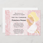 Erste Heilige Kommune Einladung (Vorne/Hinten)