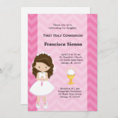 Erste Heilige Kommune Einladung (Vorne/Hinten)
