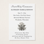 Erste Heilige Kommune Erinnerung (Rückseite)