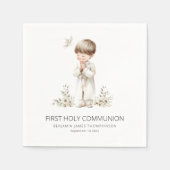 Erste Heilige Kommune für Junge Serviette (Vorderseite)