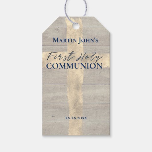 Erste Heilige Kommune Geschenkanhänger (Vorderseite)