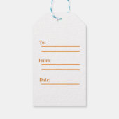 Erste Heilige Kommune Geschenkanhänger (Rückseite)