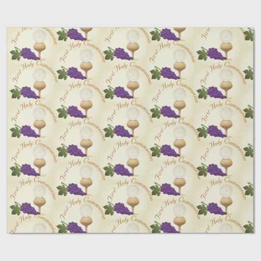 Erste Heilige Kommune Geschenkpapier (Flach)