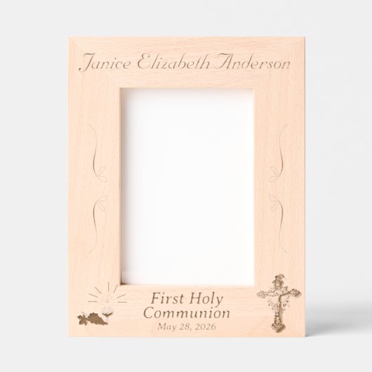 Erste Heilige Kommune gravierte Rahmen (Vorderseite)