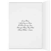 Erste heilige Kommune Jesus Gebet (Innen (Links))