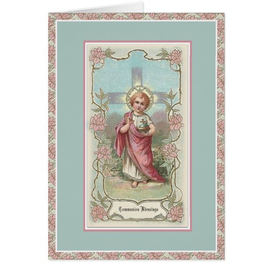 Erste heilige Kommune Jesus Gebet (Vorne)