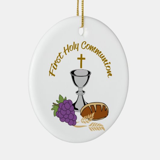 Erste Heilige Kommune Keramik Ornament (Rechts)