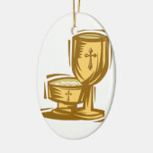 Erste Heilige Kommune Keramikornament (Links)