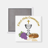 Erste Heilige Kommune Magnet (Vorderseite/Rückseite)