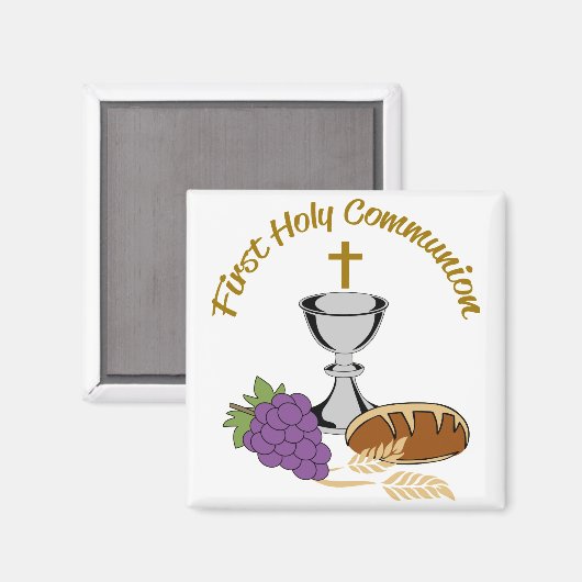 Erste Heilige Kommune Magnet (Vorderseite/Rückseite)
