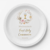 Erste Heilige Kommune Pappteller (Vorderseite)