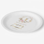 Erste Heilige Kommune Pappteller (Schrägansicht)