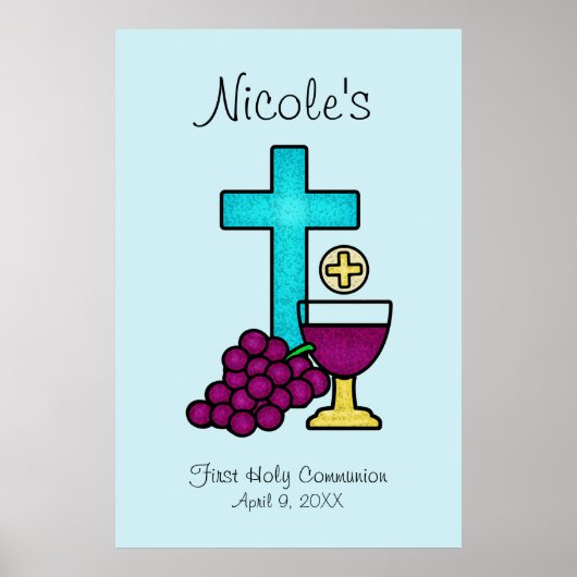 Erste Heilige Kommune Poster (Vorne)