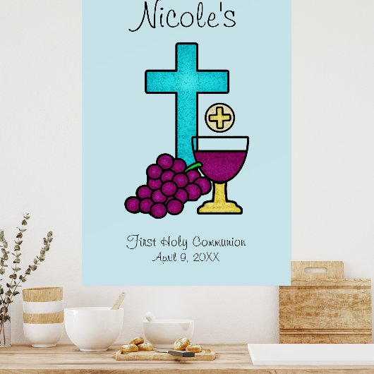 Erste Heilige Kommune Poster (Küche)