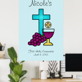 Erste Heilige Kommune Poster (Heimbüro)