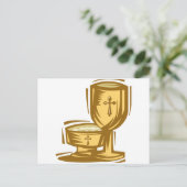 Erste Heilige Kommune Postkarte (Stehend Vorderseite)