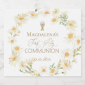 Erste Heilige Kommune Schaumweinetikett (Einzelnes Label)