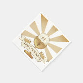 Erste Heilige Kommune Serviette (Ecke)