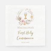 Erste Heilige Kommune Serviette (Vorderseite)