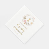 Erste Heilige Kommune Serviette (Ecke)