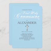 Erste Heilige Kommune Wählen Sie in IHNEN BILDFARB Einladung (Vorne/Hinten)