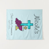 Erste Heilige Kommune Wandteppich (Vorderseite (Horizontal))