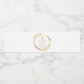 Erste Heilige Kommune Wasserflaschenetikett (Einzelnes Label)