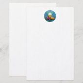 Erste Heilige Kommunion - 1 Briefpapier (Vorne/Hinten)