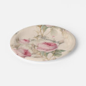 Erste heilige Kommunion - benutzerdefinierte Silbe Pappteller (Schrägansicht)