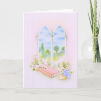 Erste heilige Kommunion, Bestätigung Karte