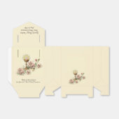 Erste Heilige Kommunion Chalice Gastgeber Rosa Blu Geschenkschachtel (Ungefaltet)