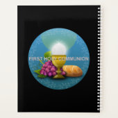 Erste Heilige Kommunion Chalice und Gastgeber Planer (Rückseite)