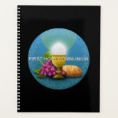 Erste Heilige Kommunion Chalice und Gastgeber Planer (Vorderseite)