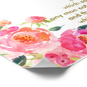 Erste heilige Kommunion Christening Party Sign Poster (Ecke)