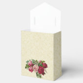 Erste Heilige Kommunion Cross Rose Ecru Spitzen De Geschenkschachtel (Geöffnet)