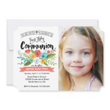 Erste Heilige Kommunion Floral | FOTO