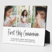 Erste Heilige Kommunion FotoCollage Fotoplatte (Seite)