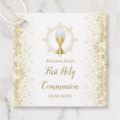 Erste Heilige Kommunion - Gefälligstags Geschenkanhänger (Vorderseite)