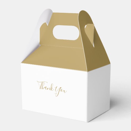 Erste heilige Kommunion Gold Signature Script Geschenkschachtel (Rückseite)