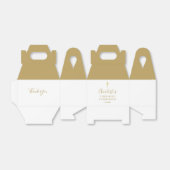 Erste heilige Kommunion Gold Signature Script Geschenkschachtel (Ungefaltet)