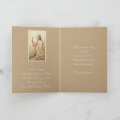 Erste Heilige Kommunion Jesus Chalice Karte (Innenseite)