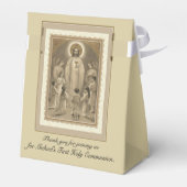 Erste heilige Kommunion Jesus Eucharist Traditione Geschenkschachtel (Rückseite)