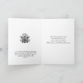 Erste Heilige Kommunion Jesus-Schrift (Innenseite)