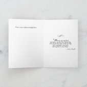 Erste heilige Kommunion-Karte Godparent an Godtoch Karte (Innenseite)